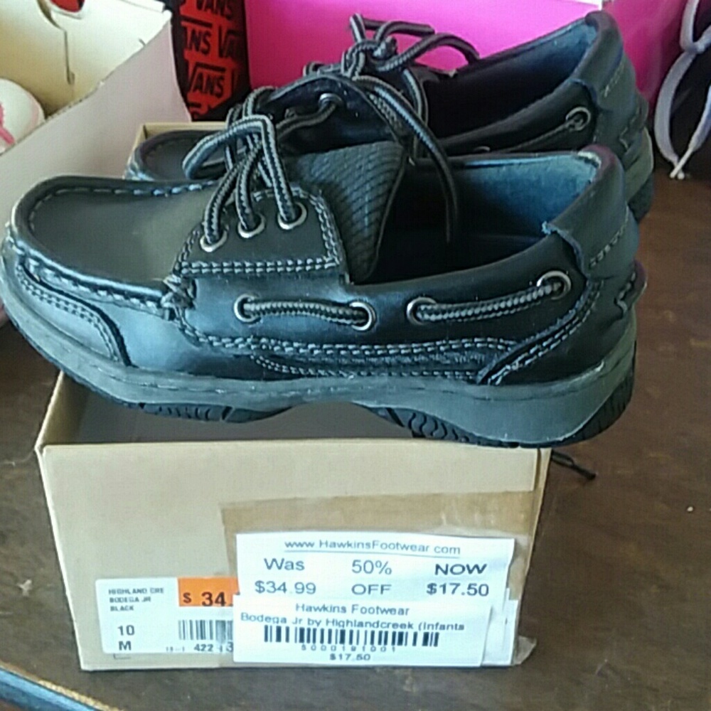 Boys Size 10 boat shoes